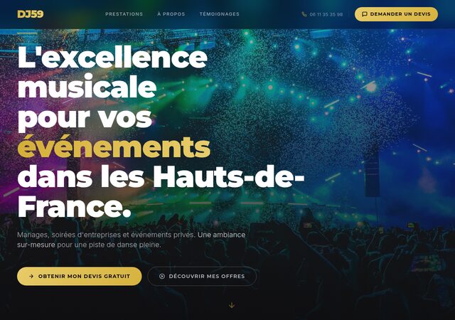 DJ59 — DJ événementiel dans les Hauts-de-France